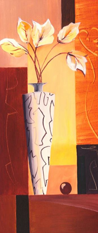 Decorator Vase Iii painting - alfred gockel Decorator Vase Iii Art Print