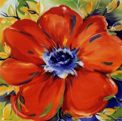 alfred gockel Riotous Red Bloom