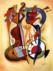 alfred gockel Wild Party I