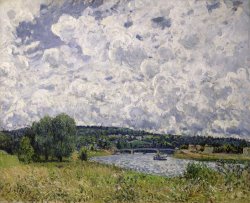 Alfred Sisley The Seine at Suresnes