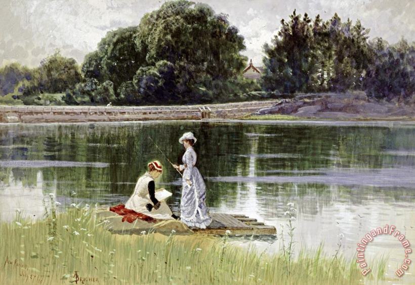 Alfred Thompson Bricher A Pleasant Afternoon Art Painting