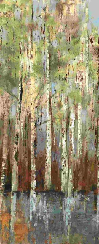 Forest Whisper I painting - Allison Pearce Forest Whisper I Art Print