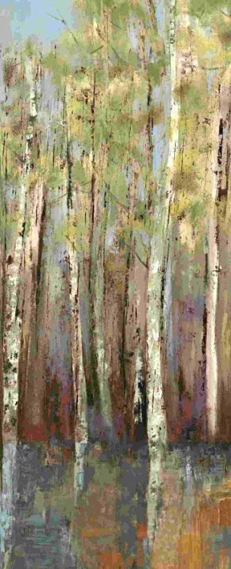 Forest Whisper II painting - Allison Pearce Forest Whisper II Art Print