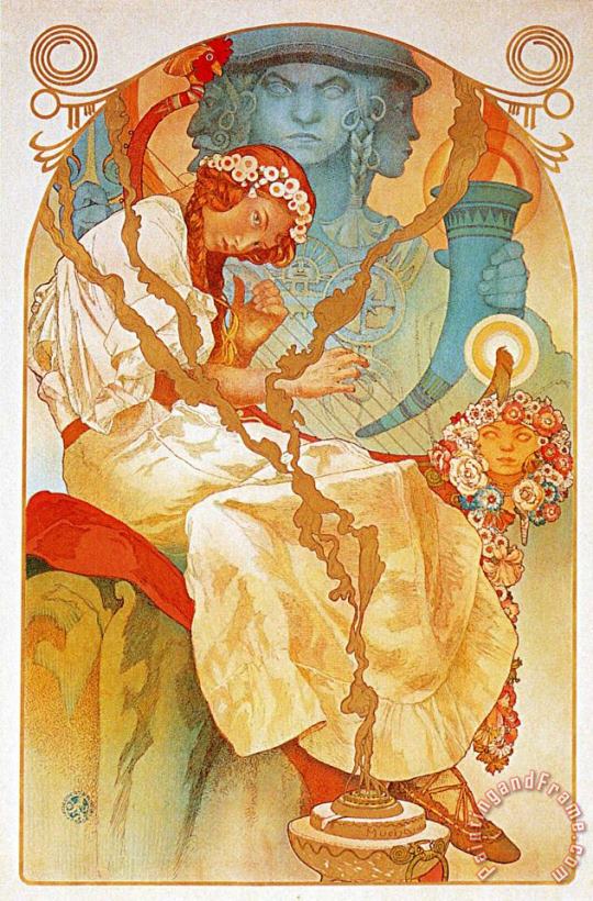 Alphonse Marie Mucha The Slav Epic 1928 Art Print