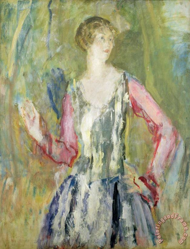 Ambrose McEvoy Miss Nancy Cunard Art Painting