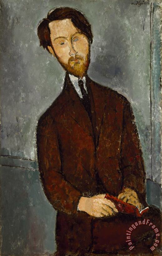 Amedeo Modigliani Leopold Zborowski Art Print
