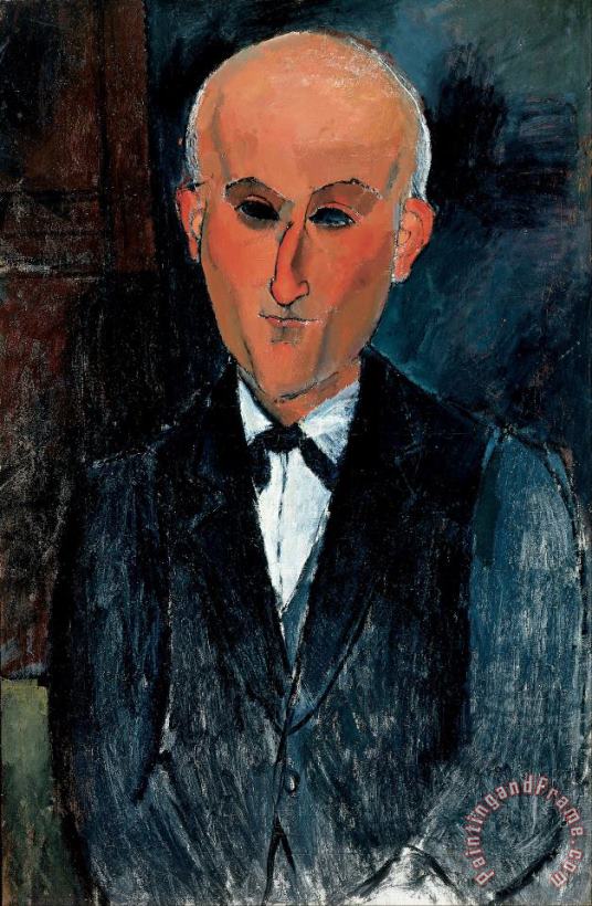 Amedeo Modigliani Max Jacob (1876 1944) Art Print