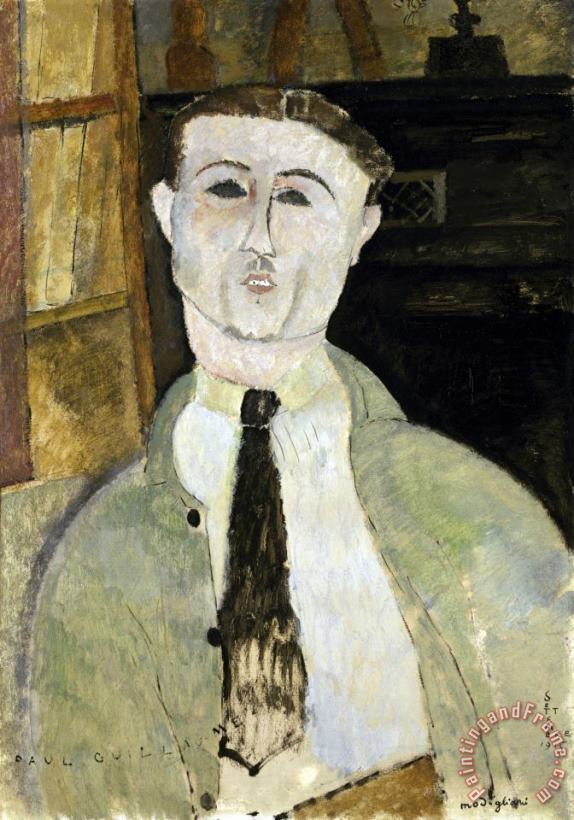 Amedeo Modigliani Paul Guillaume Art Painting