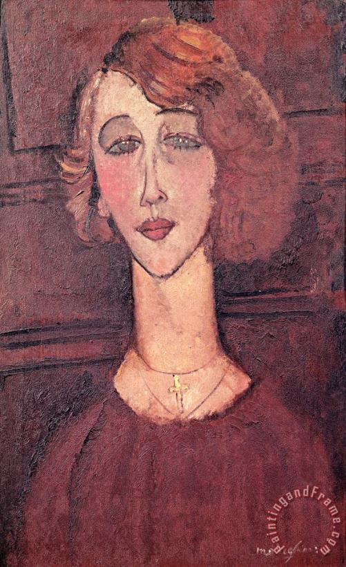 Amedeo Modigliani Renee Art Painting