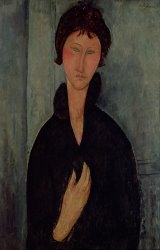 Amedeo Modigliani Woman with Blue Eyes