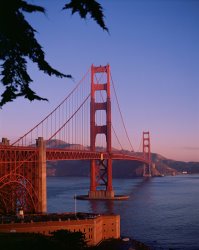 American School View of the Golden Gate Bridge