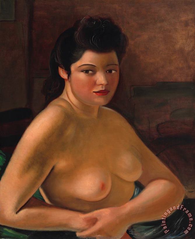 Andre Derain Buste De Femme Art Painting