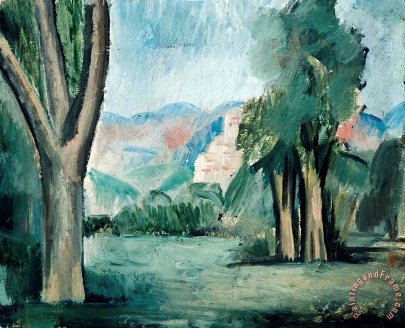 Andre Derain Paysage De Provence Art Painting