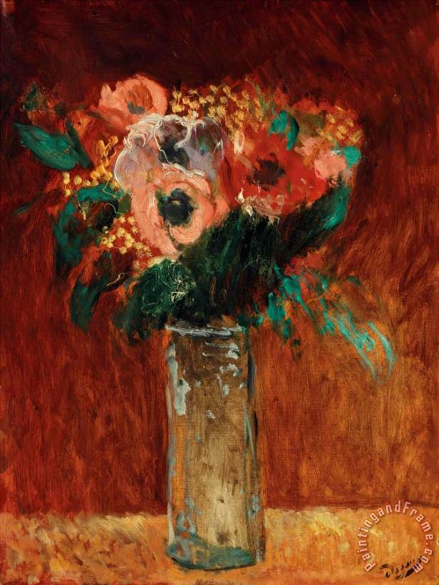 Andre Derain Vase De Fleurs Art Painting