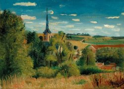 Andre Derain Vue De Donnemarie En Montois