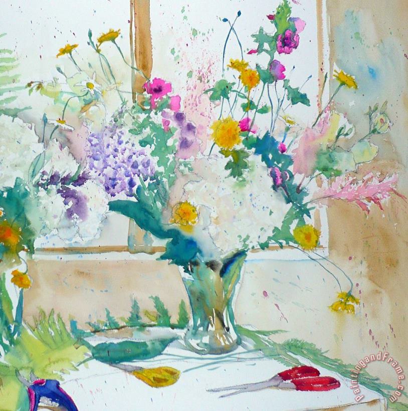 Andre Mehu Bouquet Study Art Painting