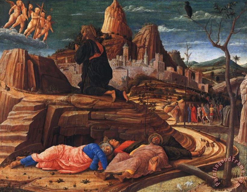 Agony in The Garden painting - Andrea Mantegna Agony in The Garden Art Print