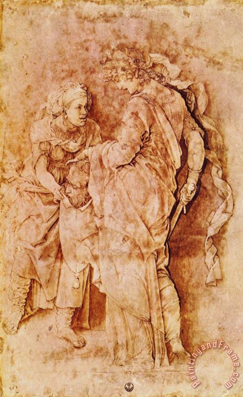 Andrea Mantegna Judith with The Head of Holofernes Art Print