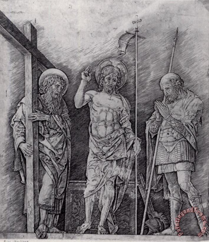 Andrea Mantegna The Resurrection of Christ Art Painting