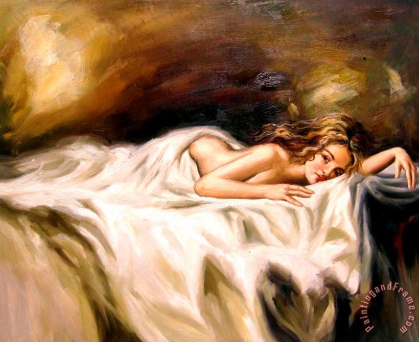 Intimate Thoughts painting - Andrew Atroshenko Intimate Thoughts Art Print
