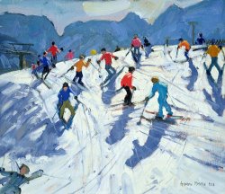 Andrew Macara Busy Ski Slope