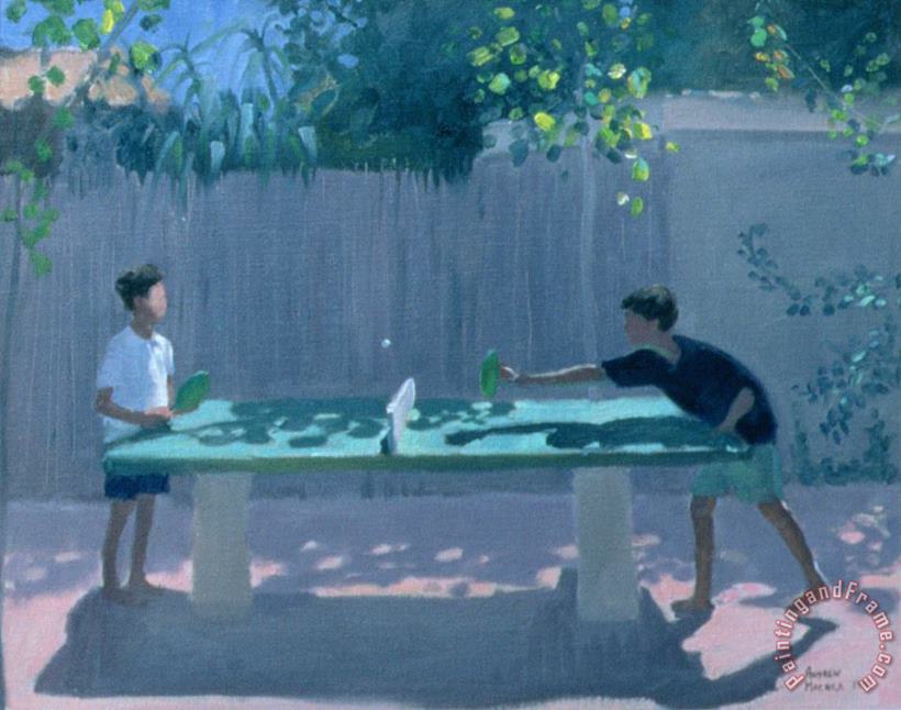 Andrew Macara Table Tennis Art Print