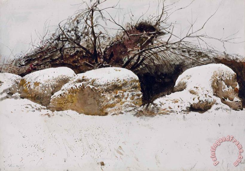 andrew wyeth Shredded Wheat, 1982 Art Painting
