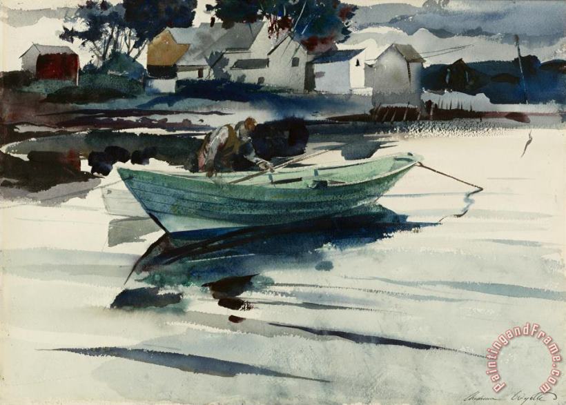 andrew wyeth The Green Dory 1940 Art Painting
