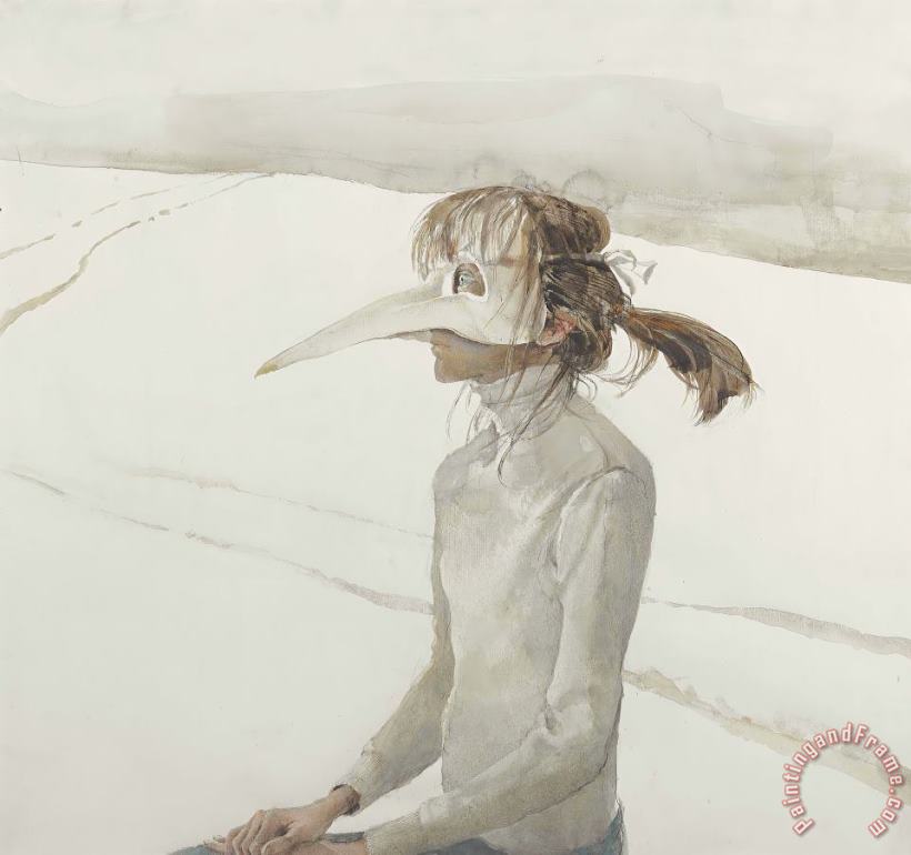 andrew wyeth Winter Carnival, 1985 Art Painting
