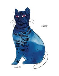 Andy Warhol 25 Cats Named Sam And One Blue Pussy by Andy Warhol C 1954 Blue Sam