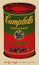Andy Warhol Campbell S Soup Can 1965 Green And Red