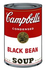 Andy Warhol Campbell S Soup I Black Bean C 1968