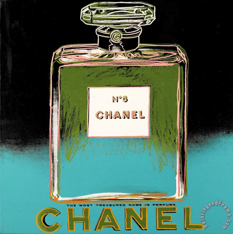 Chanel painting - Andy Warhol Chanel Art Print