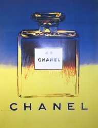 Andy Warhol Chanel Yellow And Blue