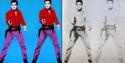 Andy Warhol Elvis I And II 1964