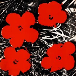 Andy Warhol Flowers Red 1964