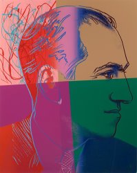 Andy Warhol George Gershwin (from The Ten Portraits of Jews of The Twentieth Century), 1980