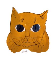 Andy Warhol Gold Sam C 1954