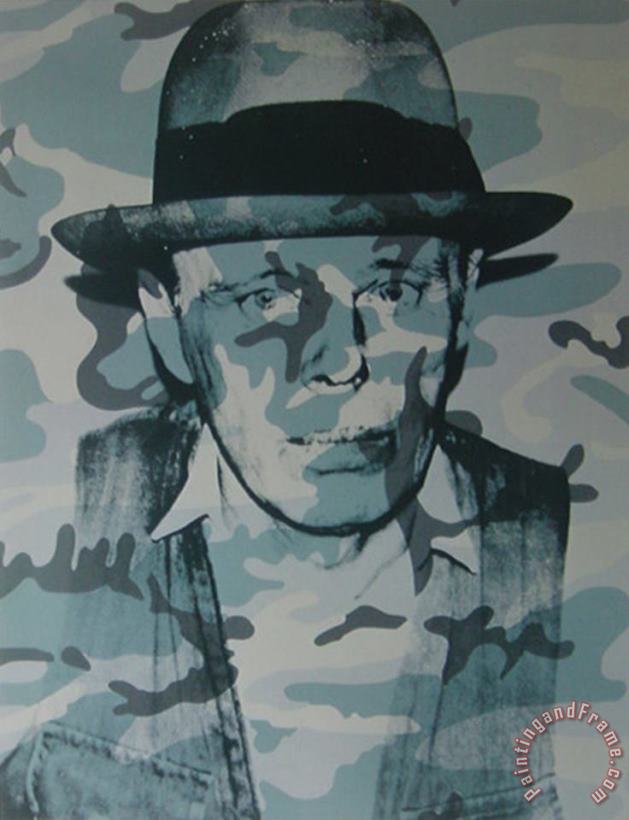 Joseph Beuys painting - Andy Warhol Joseph Beuys Art Print