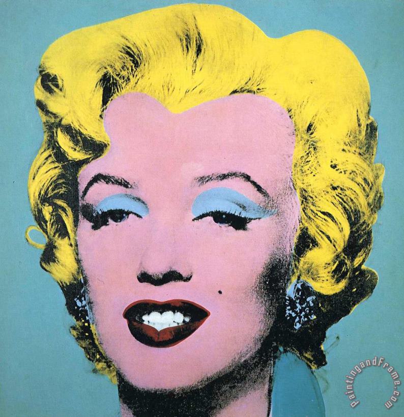 Andy Warhol Marilyn 1 Art Painting
