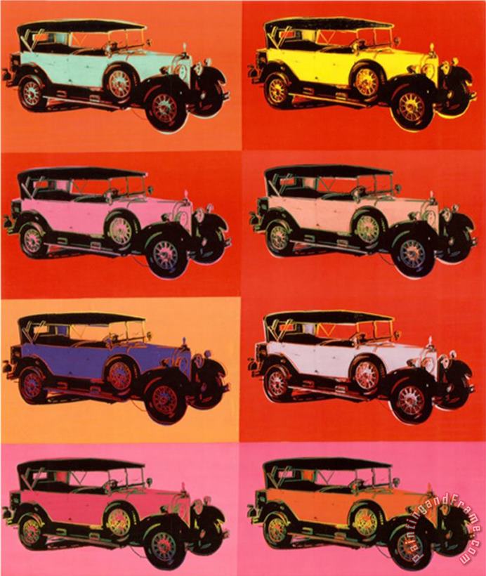 Andy Warhol Mercedes Type 400 1925 Art Print