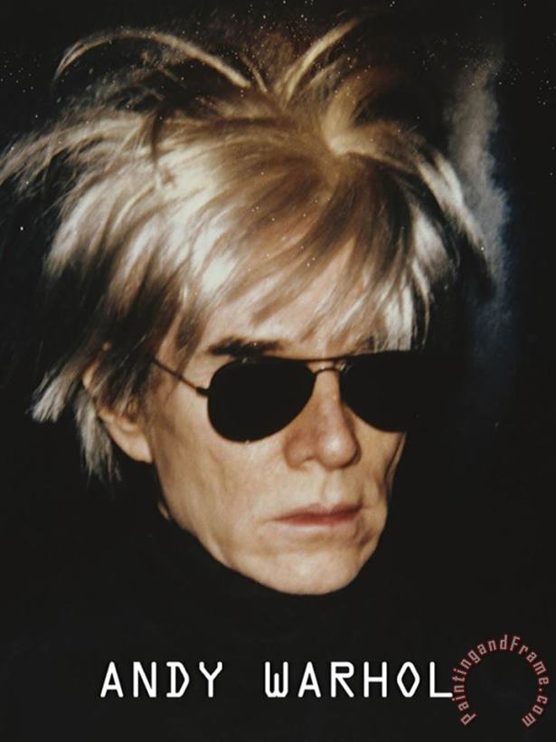 Andy Warhol Self Portrait in Fright Wig 1986 Art Print
