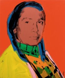 Andy Warhol The American Indian (russell Means), 1976