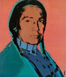 Andy Warhol The American Indian (russell Means), 1979