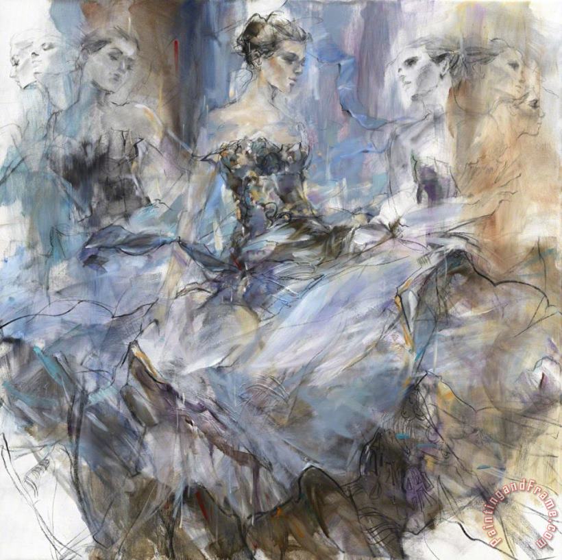 Anna Razumovskaya Euphoria, 2016 Art Painting