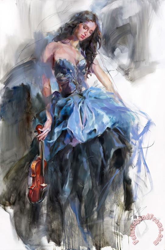 Anna Razumovskaya Tune of Passion 1 Art Painting