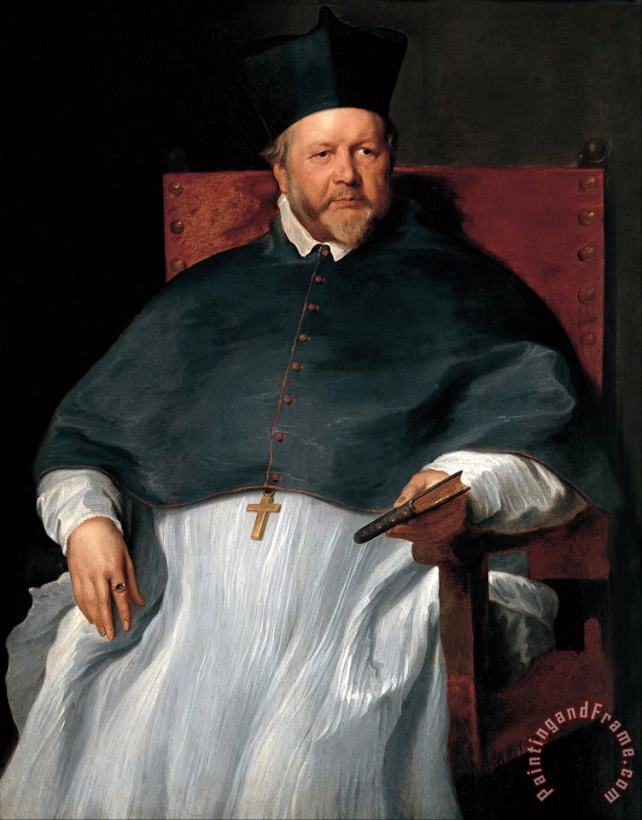 Anthonie Van Dyck Bishop Jan Van Malderen Art Print