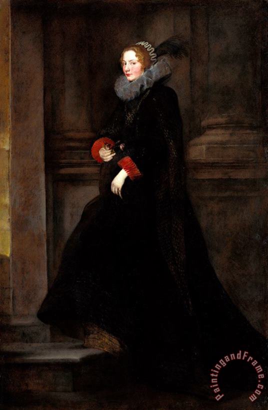 Anthonie Van Dyck Marchesa Geronima Spinola Art Painting