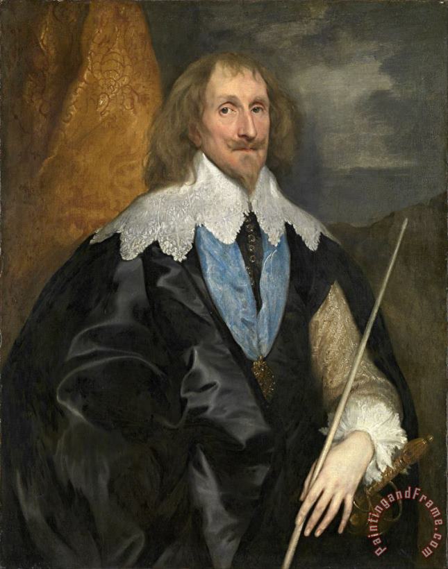 Philip Herbert, 4th Earl of Pembroke painting - Anthonie Van Dyck Philip Herbert, 4th Earl of Pembroke Art Print