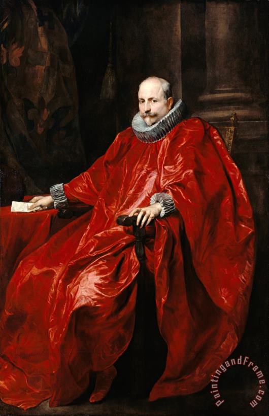 Anthonie Van Dyck Portrait of Agostino Pallavicini Art Print